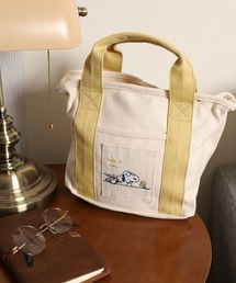 SNOOPY | SNOOPY スヌーピー ミニトートバッグ 仕切り(トートバッグ)