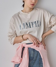 ロゴプリント 長袖Tシャツ