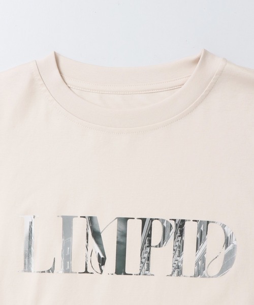 hunch(ハンチ)の「ロゴプリント 長袖Tシャツ(Tシャツ/カットソー・レディース・チャコール/ライトベージュ/オフホワイト・FREE)」の21枚目の写真