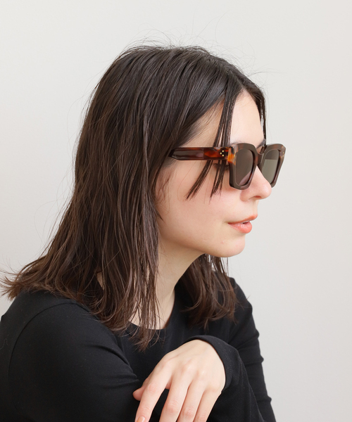 IENA（イエナ）の「Jimmy Fairly/ジミーフェアリー RITA サングラス 54（サングラス・レディース・ブラウン・FREE）」の8枚目の写真