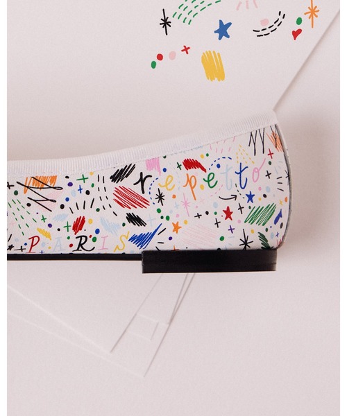 Repetto(レペット)の「Shogo Sekine × Repetto - Cendrillon Haute バレエフラット - ラバーソール - EUサイズ / V4257SHGGRF(バレエシューズ・レディース・ホワイト・37/37.5)」の8枚目の写真