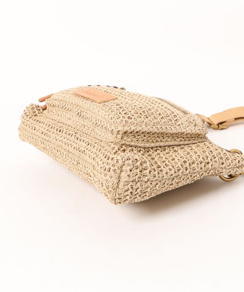 Desigual（デシグアル）の「大きなラフィア多機能バックパック（バックパック/リュック・レディース・ホワイト・FREE）」の7枚目の写真