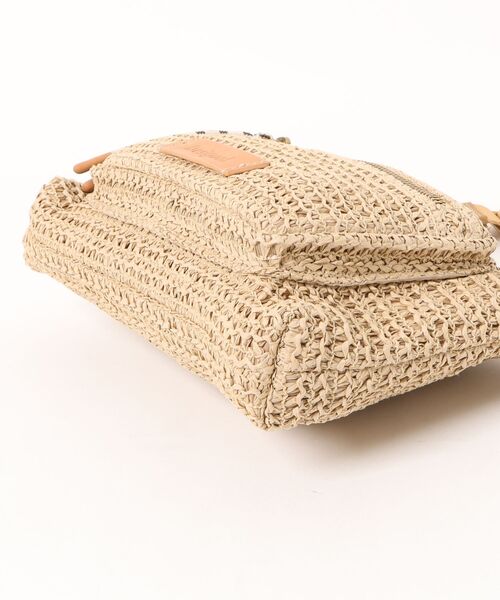 Desigual（デシグアル）の「大きなラフィア多機能バックパック（バックパック/リュック・レディース・ホワイト・FREE）」の8枚目の写真