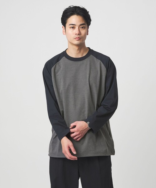 DAIWA（ダイワ）の「【別注】＜DAIWA＞GLR 合繊 ラグラン Tシャツ（Tシャツ/カットソー・メンズ・ブラック/グレー系/オフホワイト・M/L/XL）」の14枚目の写真