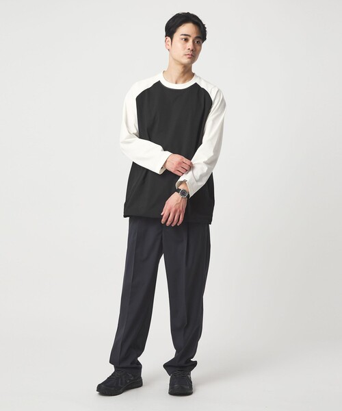 DAIWA（ダイワ）の「【別注】＜DAIWA＞GLR 合繊 ラグラン Tシャツ（Tシャツ/カットソー・メンズ・ブラック/グレー系/オフホワイト・M/L/XL）」の18枚目の写真