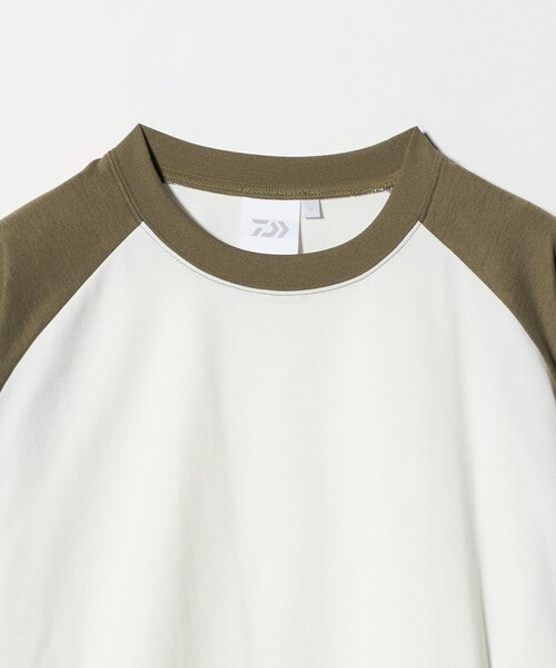 DAIWA（ダイワ）の「【別注】＜DAIWA＞GLR 合繊 ラグラン Tシャツ（Tシャツ/カットソー・メンズ・ブラック/グレー系/オフホワイト・M/L/XL）」の4枚目の写真