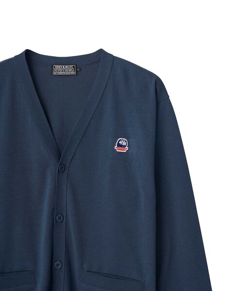 HYSTERIC GLAMOUR（ヒステリックグラマー）の「MULTI WOMANワッペン カーディガン（カーディガン/ボレロ・メンズ・ブラック/ネイビー/ブラウン・X-LARGE/LARGE/MEDIUM/SMALL）」の5枚目の写真