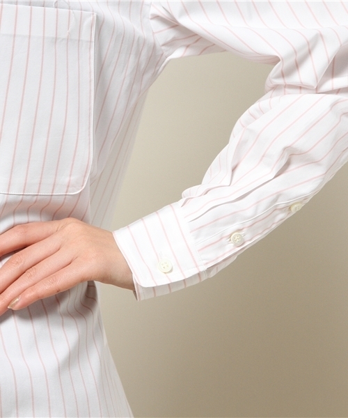 Spick & Span（スピックアンドスパン）の「3way シャツ◆（シャツ/ブラウス・レディース・ホワイト/ピンク/ネイビー・FREE）」の6枚目の写真