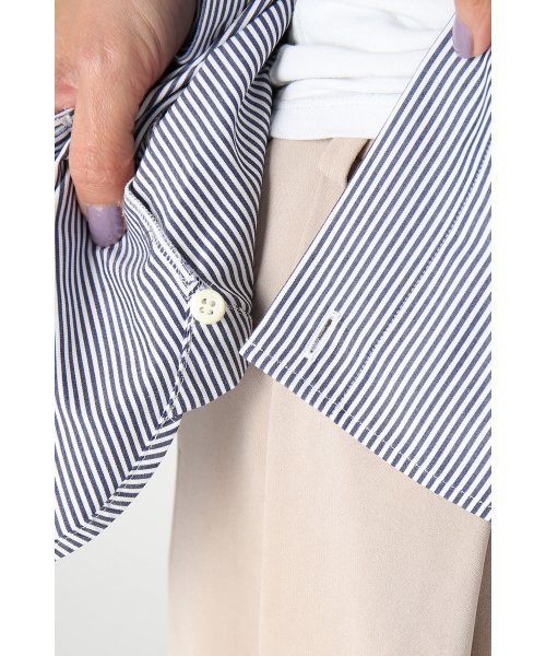 Spick & Span（スピックアンドスパン）の「3way シャツ◆（シャツ/ブラウス・レディース・ホワイト/ピンク/ネイビー・FREE）」の17枚目の写真