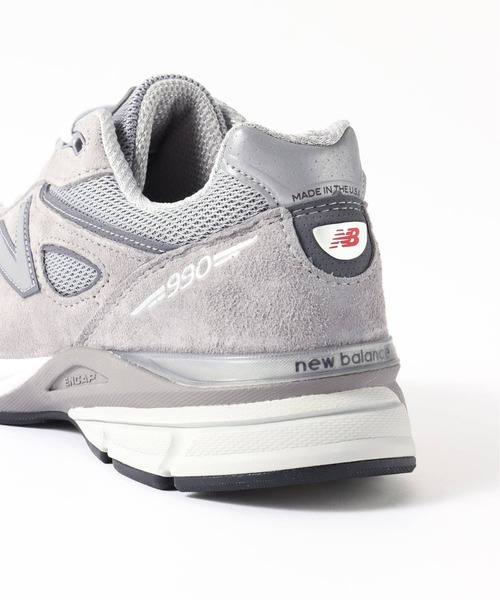NEW BALANCE(ニューバランス)の「NEW BALANCE(ニューバランス) MADE U990GR4(スニーカー・メンズ・ライトグレー・26.5cm/26cm/25.5cm/28.5cm/28cm/27.5cm/27cm)」の14枚目の写真