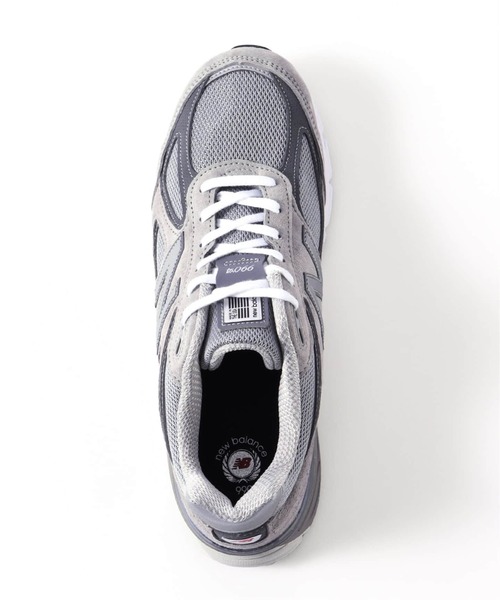 NEW BALANCE(ニューバランス)の「NEW BALANCE(ニューバランス) MADE U990GR4(スニーカー・メンズ・ライトグレー・26.5cm/26cm/25.5cm/28.5cm/28cm/27.5cm/27cm)」の15枚目の写真