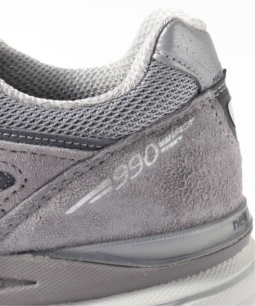 NEW BALANCE(ニューバランス)の「NEW BALANCE(ニューバランス) MADE U990GR4(スニーカー・メンズ・ライトグレー・26.5cm/26cm/25.5cm/28.5cm/28cm/27.5cm/27cm)」の19枚目の写真