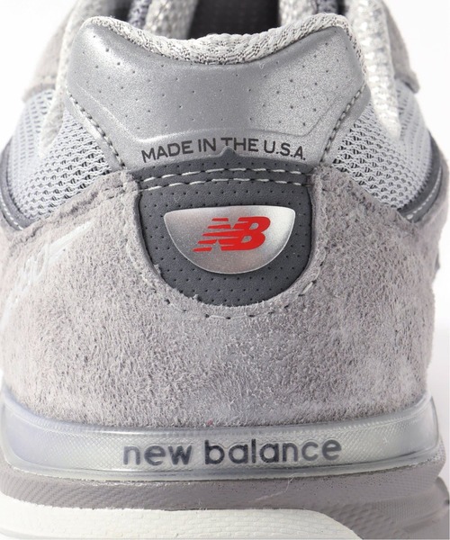 NEW BALANCE(ニューバランス)の「NEW BALANCE(ニューバランス) MADE U990GR4(スニーカー・メンズ・ライトグレー・26.5cm/26cm/25.5cm/28.5cm/28cm/27.5cm/27cm)」の21枚目の写真