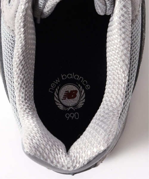 NEW BALANCE(ニューバランス)の「NEW BALANCE(ニューバランス) MADE U990GR4(スニーカー・メンズ・ライトグレー・26.5cm/26cm/25.5cm/28.5cm/28cm/27.5cm/27cm)」の22枚目の写真