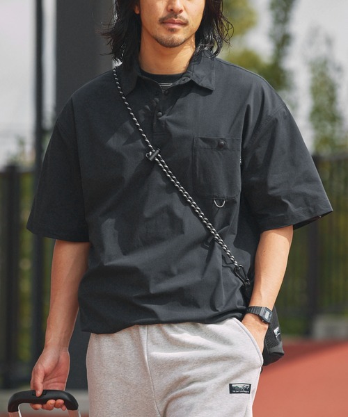 DESCENTE ALLTERRAIN/デサントオルテライン FUSIONKNIT POLO SHIRT