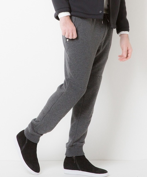 rehacer（レアセル）の「Micro fur sweat pants（その他パンツ・メンズ・チャコールグレー/ブラック・MEDIUM/SMALL/LARGE）」の3枚目の写真