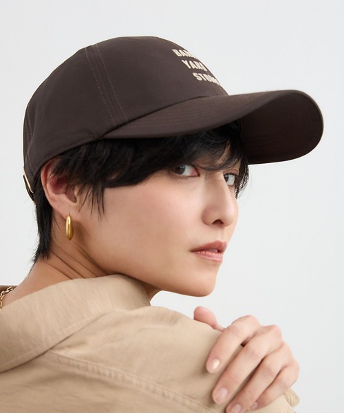 BARNYARDSTORM（バンヤードストーム）の「BARNYARDSTORM / BYS刺繍ロゴCAP（キャップ・レディース・ブラウン/オフホワイト/グリーン・FREE）」の19枚目の写真