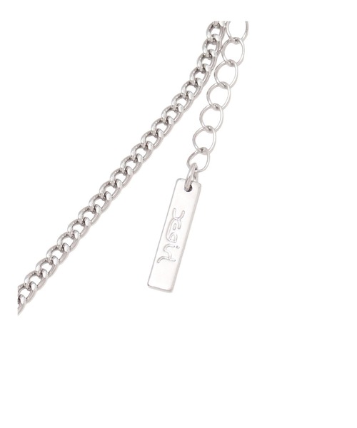X-girl(エックスガール)の「SENTIMENTAL VALUE CHARMS NECKLACE(ネックレス・レディース・シルバー・ONE SIZE)」の7枚目の写真