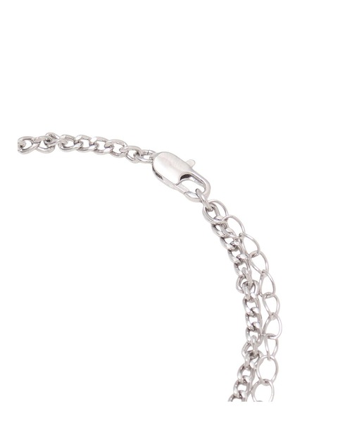 X-girl(エックスガール)の「SENTIMENTAL VALUE CHARMS NECKLACE(ネックレス・レディース・シルバー・ONE SIZE)」の8枚目の写真