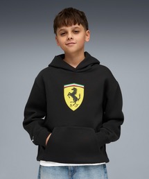 PUMA（プーマ）の「PUMA プーマ キッズ フェラーリ カラード シールド フーディ 128-164cm Ferrari Ki（パーカー）」