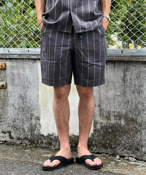 ROARK REVIVAL(ロアークリバイバル)の「【ROARK】TRAVEL SHORTS JACQUARD(その他パンツ・メンズ・ブラック・LARGE/X-LARGE/MEDIUM)」の1枚目の写真
