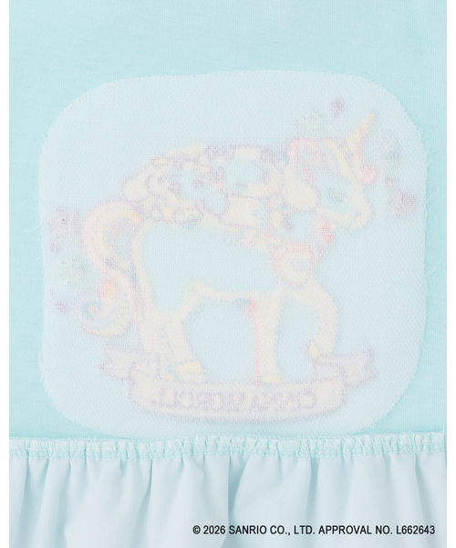 baby cheer（ベイビーチアー）の「【マイメロディ/シナモロール/クロミ】ユニコーンワンピース（ワンピース・キッズ・ラベンダー/ブルー/ピンク・110cm/100cm/90cm/80ｃｍ/120cm）」の7枚目の写真