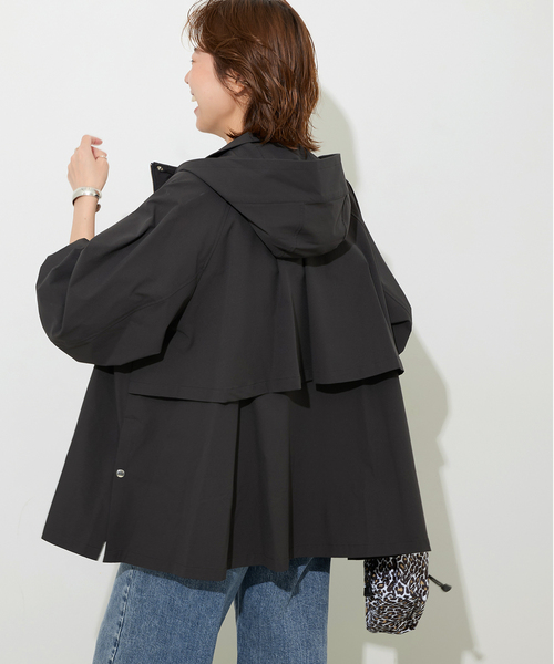 JOURNAL STANDARD relume（ジャーナルスタンダード　レリューム）の「《追加2》撥水サーブルクロスマウンテンパーカー（マウンテンパーカー・レディース・チャコールグレー/ベージュ/カーキ・FREE）」の11枚目の写真