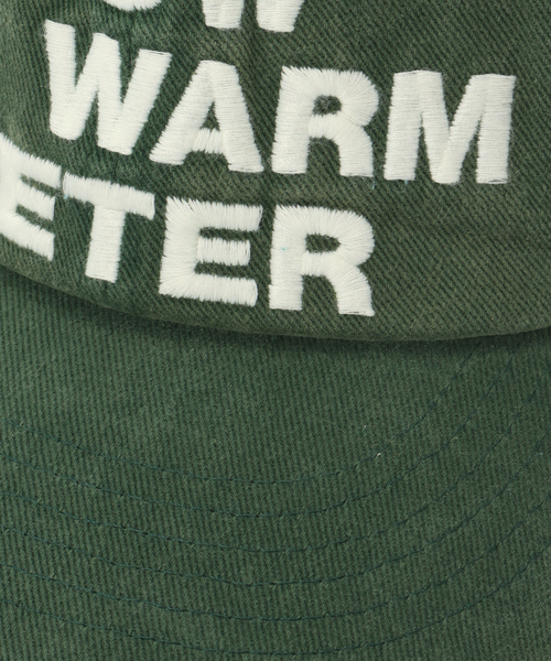 B.C STOCK(ベーセーストック)の「【WEB+一部店舗限定】MY NAME IS PETER / 6-PANEL NOW I'M WARM PETER CAP(キャップ・レディース・グリーン/レッド・FREE)」の10枚目の写真