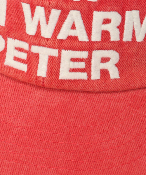 B.C STOCK(ベーセーストック)の「【WEB+一部店舗限定】MY NAME IS PETER / 6-PANEL NOW I'M WARM PETER CAP(キャップ・レディース・グリーン/レッド・FREE)」の11枚目の写真