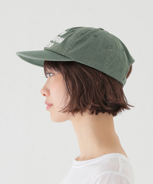 B.C STOCK(ベーセーストック)の「【WEB+一部店舗限定】MY NAME IS PETER / 6-PANEL NOW I'M WARM PETER CAP(キャップ・レディース・グリーン/レッド・FREE)」の13枚目の写真