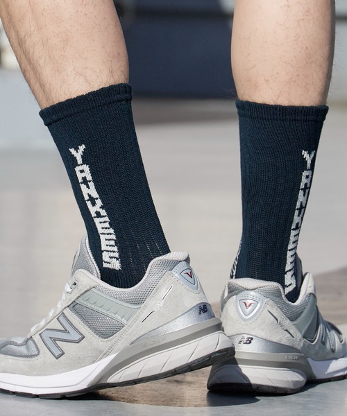 ROSTER SOX(ロスターソックス)の「ROSTER SOX/ロスターソックス ベースボール リブ編み クルーソックス 日本製 2026年 夏 夏服(ソックス/靴下・メンズ・ブラック/ネイビー/ブルー/ホワイト系その他/ホワイト系その他2・25-27CM)」の4枚目の写真