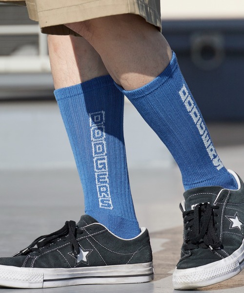 ROSTER SOX(ロスターソックス)の「ROSTER SOX/ロスターソックス ベースボール リブ編み クルーソックス 日本製 2026年 夏 夏服(ソックス/靴下・メンズ・ブラック/ネイビー/ブルー/ホワイト系その他/ホワイト系その他2・25-27CM)」の5枚目の写真