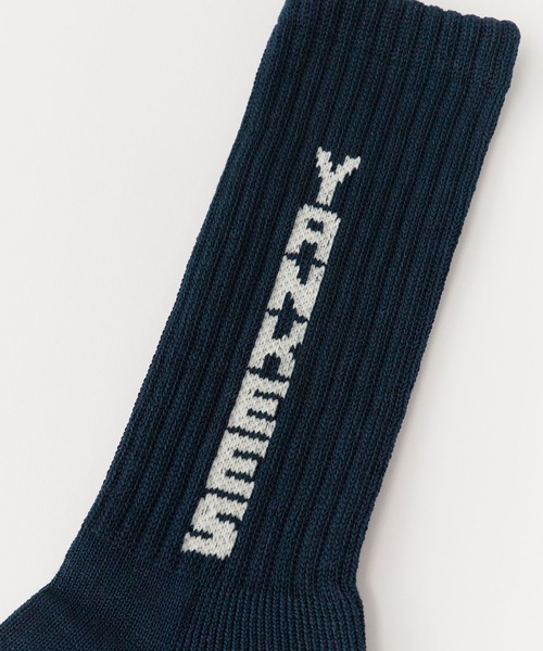 ROSTER SOX(ロスターソックス)の「ROSTER SOX/ロスターソックス ベースボール リブ編み クルーソックス 日本製 2026年 夏 夏服(ソックス/靴下・メンズ・ブラック/ネイビー/ブルー/ホワイト系その他/ホワイト系その他2・25-27CM)」の19枚目の写真