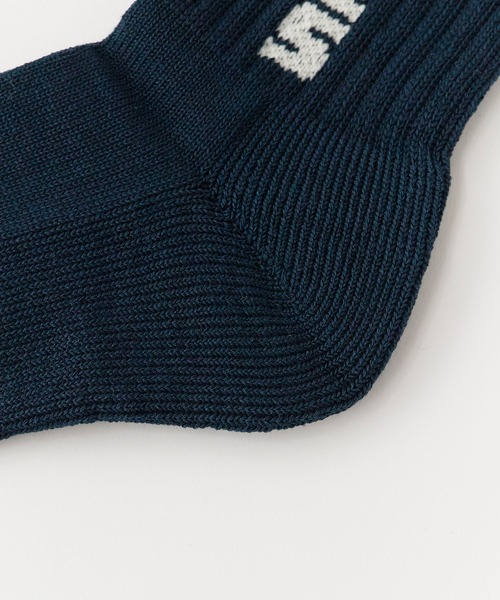 ROSTER SOX(ロスターソックス)の「ROSTER SOX/ロスターソックス ベースボール リブ編み クルーソックス 日本製 2026年 夏 夏服(ソックス/靴下・メンズ・ブラック/ネイビー/ブルー/ホワイト系その他/ホワイト系その他2・25-27CM)」の9枚目の写真
