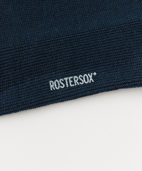ROSTER SOX(ロスターソックス)の「ROSTER SOX/ロスターソックス ベースボール リブ編み クルーソックス 日本製 2026年 夏 夏服(ソックス/靴下・メンズ・ブラック/ネイビー/ブルー/ホワイト系その他/ホワイト系その他2・25-27CM)」の7枚目の写真