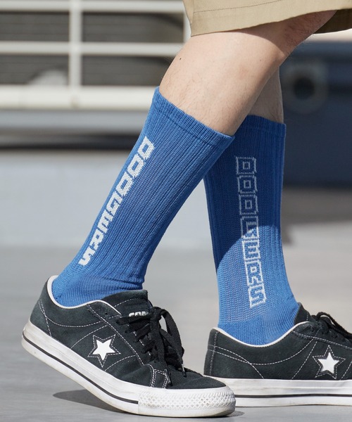 ROSTER SOX(ロスターソックス)の「ROSTER SOX/ロスターソックス ベースボール リブ編み クルーソックス 日本製 2026年 夏 夏服(ソックス/靴下・メンズ・ブラック/ネイビー/ブルー/ホワイト系その他/ホワイト系その他2・25-27CM)」の12枚目の写真