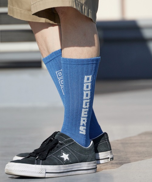 ROSTER SOX(ロスターソックス)の「ROSTER SOX/ロスターソックス ベースボール リブ編み クルーソックス 日本製 2026年 夏 夏服(ソックス/靴下・メンズ・ブラック/ネイビー/ブルー/ホワイト系その他/ホワイト系その他2・25-27CM)」の11枚目の写真
