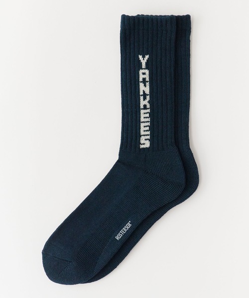ROSTER SOX(ロスターソックス)の「ROSTER SOX/ロスターソックス ベースボール リブ編み クルーソックス 日本製 2026年 夏 夏服(ソックス/靴下・メンズ・ブラック/ネイビー/ブルー/ホワイト系その他/ホワイト系その他2・25-27CM)」の21枚目の写真