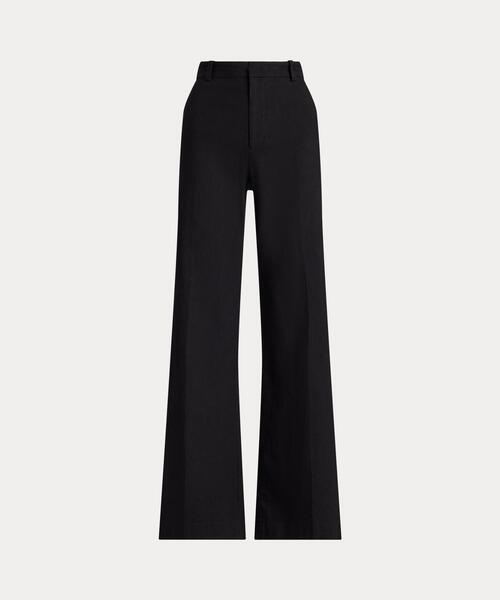 POLO RALPH LAUREN（ポロ ラルフ ローレン）の「ストレッチ コットンリネン Beaton パンツ（その他パンツ・レディース・ブラック系1・2/6/4/0/00）」の3枚目の写真