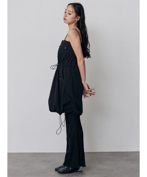 MURUA（ムルーア）の「【WEB限定】レースパッチワークフレアパンツ（その他パンツ・レディース・アイボリー/ブラック・FREE）」の8枚目の写真