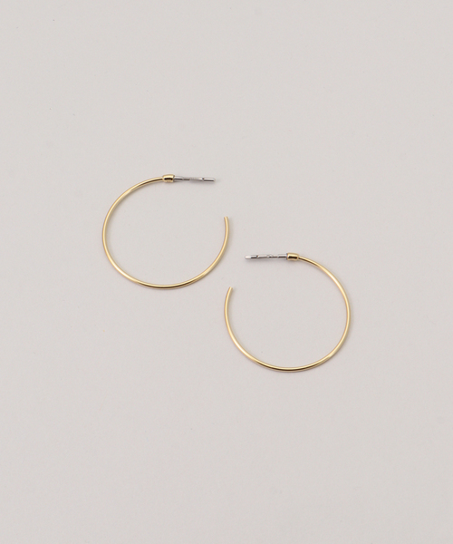 Spick & Span（スピックアンドスパン）の「《一部店舗+WEB限定》BAQLESS / バックレス Embrace Float Gold（ピアス（両耳用）・レディース・ゴールド・FREE）」の2枚目の写真