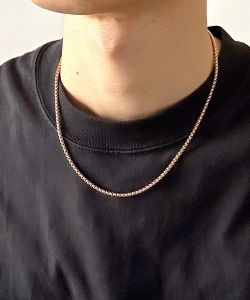 セール】ロロチェーンネックレス サージカルステンレス シルバー
