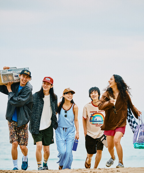 FREAK'S STORE(フリークスストア)の「【Beach & Festival】パイルセットアップ(Tシャツ/カットソー・レディース・ブルー/ブラック/ブラウン/ベージュ/ネイビー・フリ-)」の10枚目の写真
