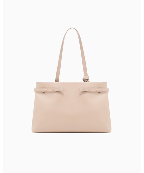 EMPORIO ARMANI（エンポリオアルマーニ）の「【エンポリオ アルマーニ】ハンドバッグ スムースレザー（ハンドバッグ・レディース・ブラック/ベージュ・FREE）」の4枚目の写真