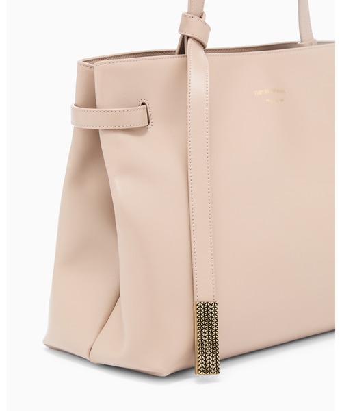 EMPORIO ARMANI（エンポリオアルマーニ）の「【エンポリオ アルマーニ】ハンドバッグ スムースレザー（ハンドバッグ・レディース・ブラック/ベージュ・FREE）」の5枚目の写真