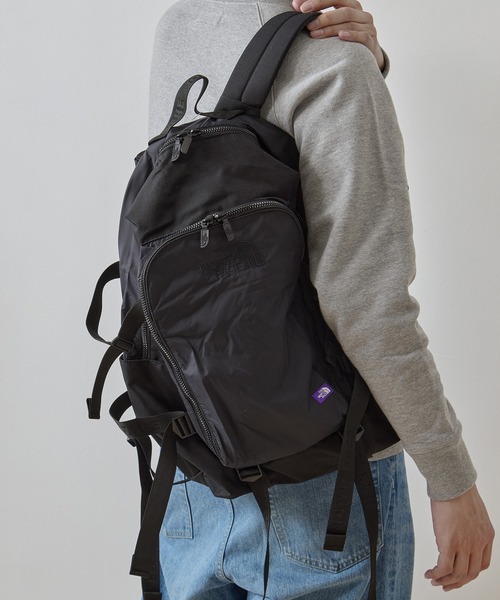 THE NORTH FACE PURPLE LABEL(ザ ノースフェイス パープルレーベル)の「【THE NORTH FACE Purple Label/ザ・ノースフェイスパープルレーベル】CORDURA Nylon Day Pack(バックパック/リュック・メンズ・ブラック/グレー・FREE)」の7枚目の写真