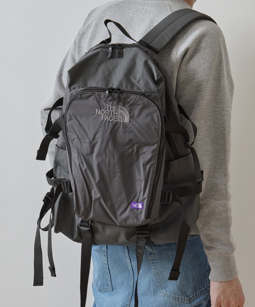 THE NORTH FACE PURPLE LABEL(ザ ノースフェイス パープルレーベル)の「【THE NORTH FACE Purple Label/ザ・ノースフェイスパープルレーベル】CORDURA Nylon Day Pack(バックパック/リュック・メンズ・ブラック/グレー・FREE)」の8枚目の写真