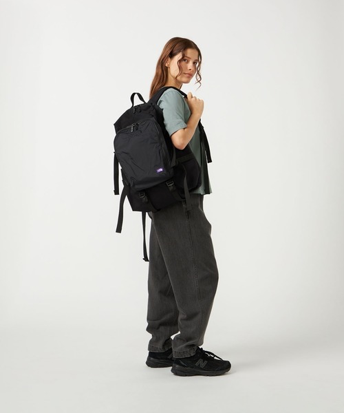 THE NORTH FACE PURPLE LABEL(ザ ノースフェイス パープルレーベル)の「【THE NORTH FACE Purple Label/ザ・ノースフェイスパープルレーベル】CORDURA Nylon Day Pack(バックパック/リュック・メンズ・ブラック/グレー・FREE)」の10枚目の写真