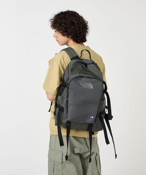 THE NORTH FACE PURPLE LABEL(ザ ノースフェイス パープルレーベル)の「【THE NORTH FACE Purple Label/ザ・ノースフェイスパープルレーベル】CORDURA Nylon Day Pack(バックパック/リュック・メンズ・ブラック/グレー・FREE)」の11枚目の写真