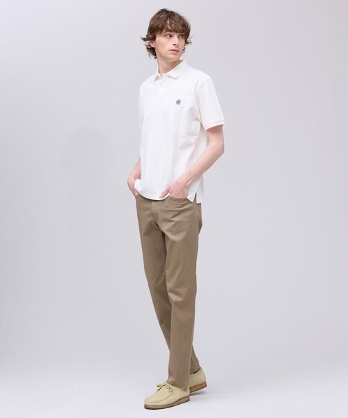 J.PRESS(ジェイプレス)の「【休日にも仕事にもゴルフにも】コットンカノコオーバーダイ ポロシャツ(ポロシャツ・メンズ・ネイビー系/パープル系/グリーン系/ホワイト系・SMALL/MEDIUM/LARGE/X-LARGE)」の8枚目の写真
